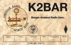 K2BAR QSL Card